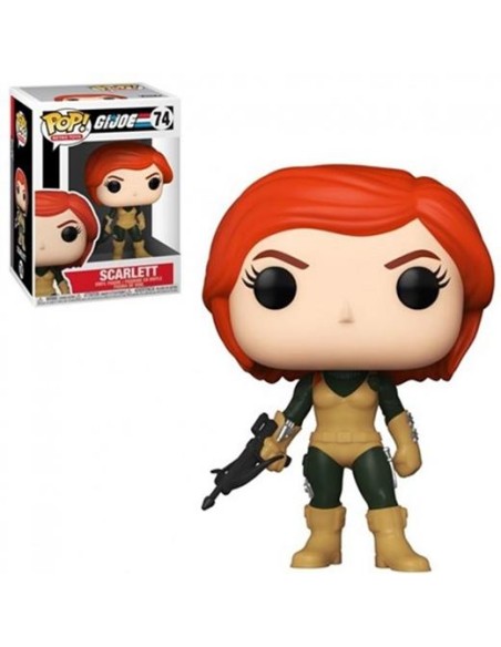FUNKO MOVIES GI JOE SCARLETT Nº 74 -CAJA ORIGINAL-